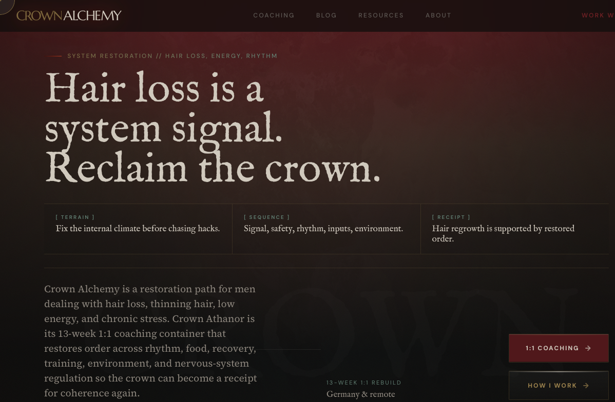 Crown Alchemy Screenshot